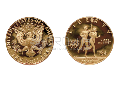 10 Dollari Olimpiade 1984