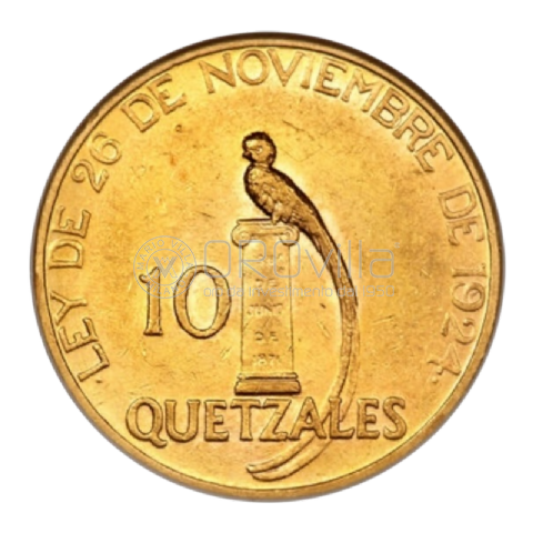 10 Quetzales 1926 - Guatemala