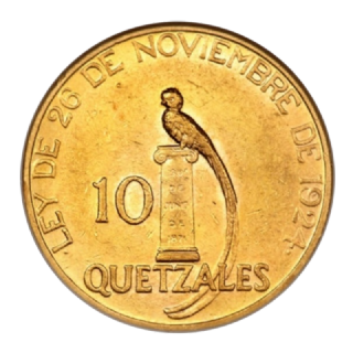 10 Quetzales 1926 - Guatemala