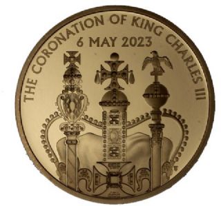 Quintupla Sterlina PROOF 2023 Incoronazione Re Carlo III