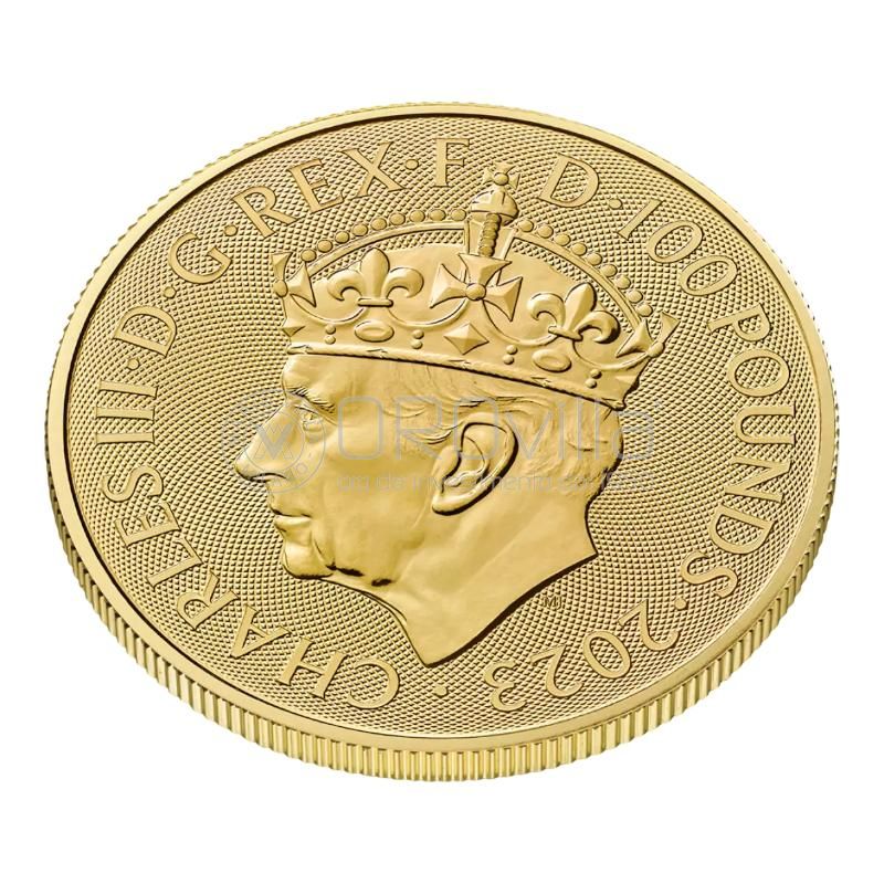 100 Pounds Incoronazione di Re Carlo III