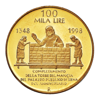 100mila Lire - Torre del Mangia