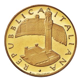 100mila Lire - Torre del Mangia