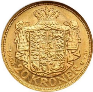 20 Corone Frederik VIII di Danimarca