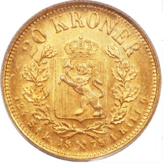 20 Corone Oscar II di Norvegia