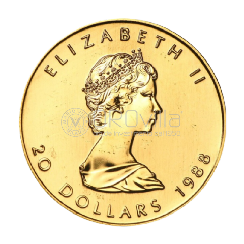 20 Dollari Foglia d'acero anni misti