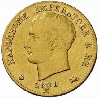 Marengo 20 Lire Napoleone Regno d'Italia