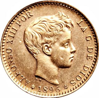 20 Pesetas Alfonso XIII (terzo ritratto)