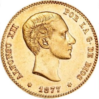 25 Pesetas Alfonso XII