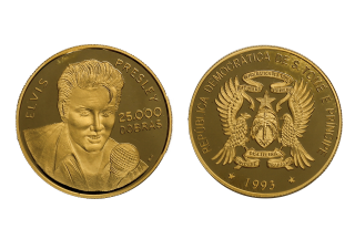25000 Dobras 1993 - Elvis Proof