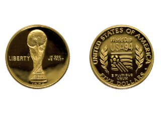 5 Dollari 1994 - World Cup