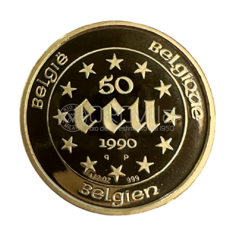 50 Ecu - 1989/1990 - Carlo Magno