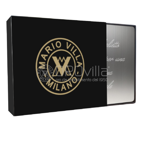 Biglietto di Auguri personalizzabile in Argento 925