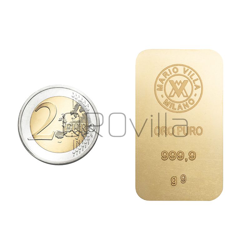 Lingotto oro 9 gr