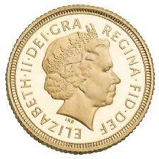 Mezza Sterlina d'oro Elisabetta II 2002