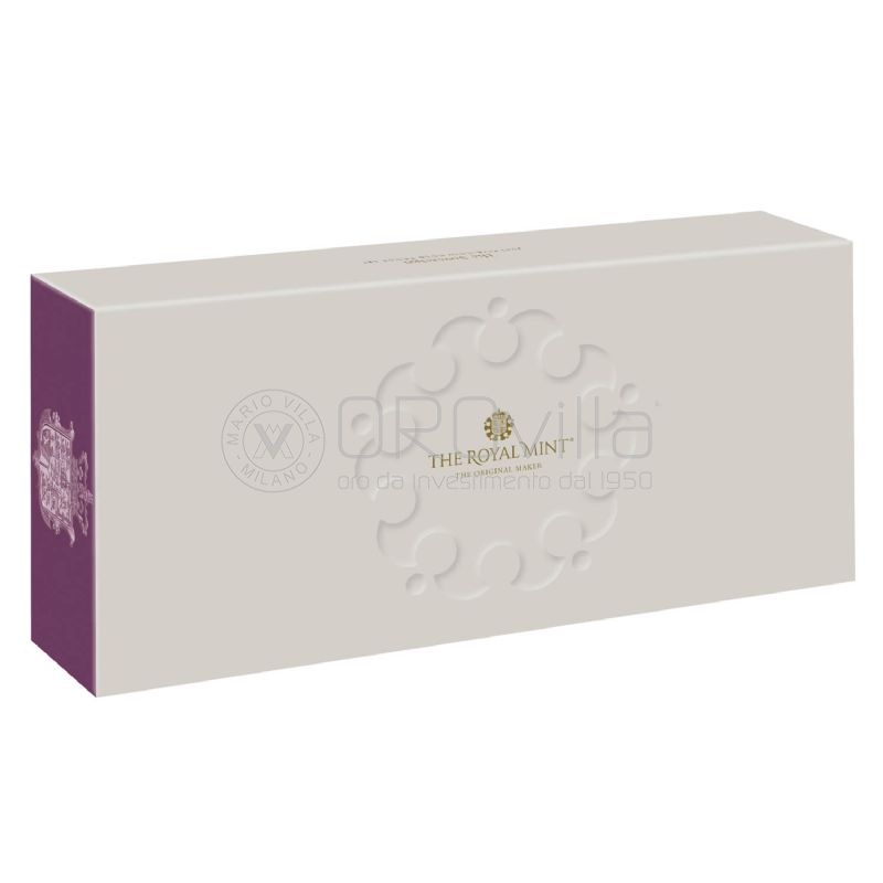 Set Sterline 2025 da quintupla, doppia, una, mezza, quarto
