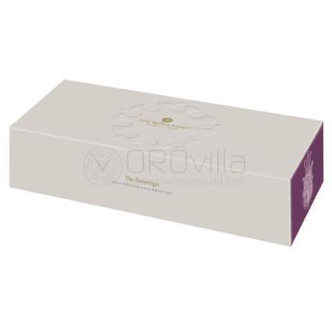 Set Sterline 2025 da quintupla, doppia, una, mezza, quarto