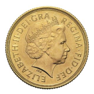 Sterlina oro Elisabetta II 2001