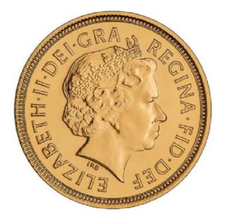 Sterlina oro Elisabetta II 2003