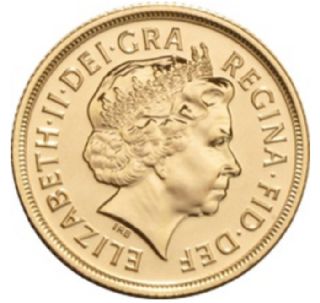 Sterlina d'oro Elisabetta II 2004