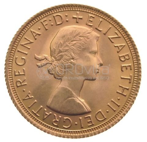 Sterlina d'oro Elisabetta II fiocco lotto 5 pz